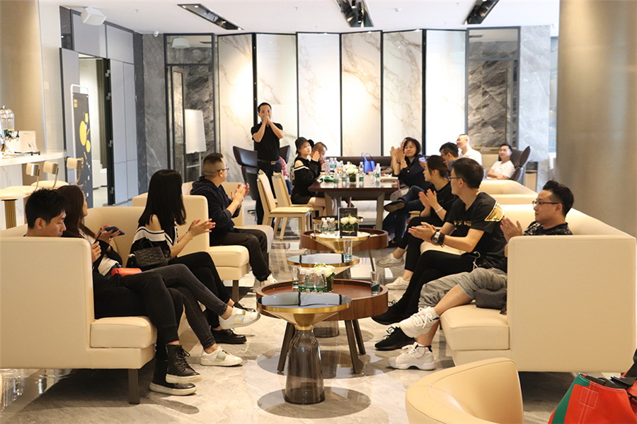 博德瓷砖设计师交流酒会现场